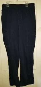 The Children's Place Boys Uniform Pull-On Chino Cargo Pants New Navy Size 14 NEW - Picture 1 of 3