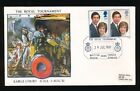 1981 CHARLES + DIANA WEDDING FDC...ROYAL TOURNAMENT OFFICIAL ENVELOPE