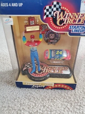 1:64 WINNERS CIRCLE 1997 #24 Jeff Gordon CHAMPION CAR FIGURE  50th Anniversary - Image 1 of 4