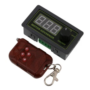 DC 7-30V 7A PWM Brush Motor Speed Controller Motor Governor w/ Wireless Remote - Picture 1 of 6
