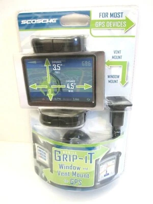 Scosche Mobil Grip It Window And Vent Adjustable Mount For Most GPS Devices New - Image 1 of 4