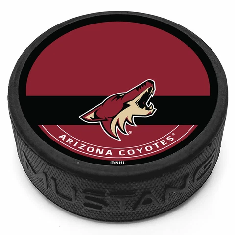 Arizona Coyotes 3D Textured Autograph Collectors Hockey Puck Cover