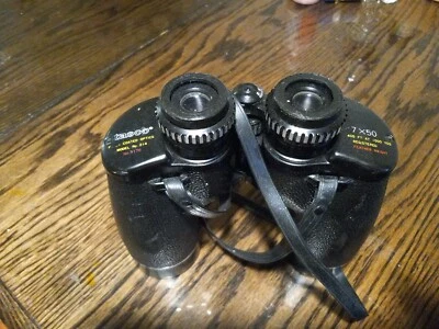 Vintage Tasco Fully Coated Optics Binoculars  7×50  405 Ft. At 1000 Yards - Image 1 of 4