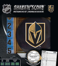 Officially Licsensed NHL Las Vegas Golden Knights Shake N Score Dice Game