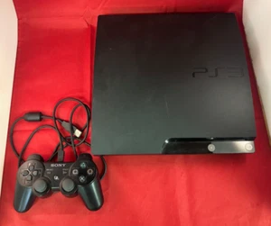 SONY PlayStation3 PS3 Black Console CECH-2500A W/Controller Tested From Japan - Picture 1 of 14