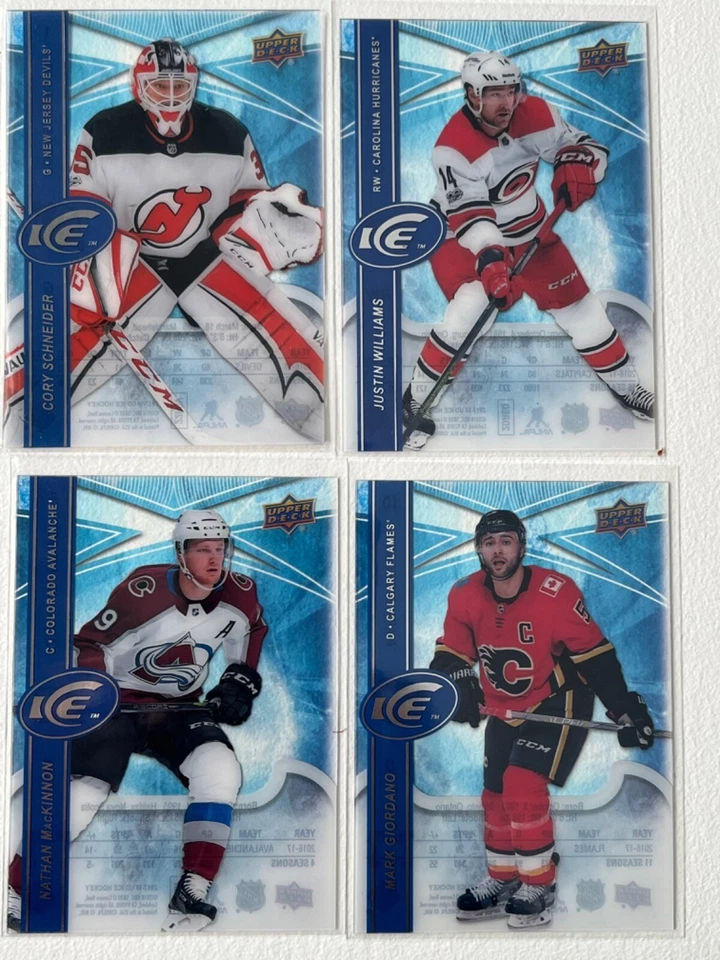 2017-18 Upper Deck Ice  Pick From List !! - Image 1 of 1