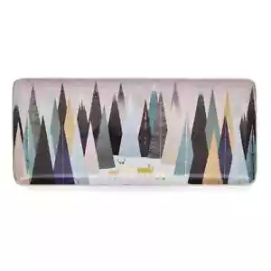 Sara Miller Frosted Pines Collection 14" Sandwich Tray (Brand New & Boxed) 🥪❤️ - Picture 1 of 4
