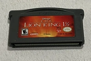 The Lion King 1 1/2 - Disney (Nintendo Gameboy Advance) Authentic - Tested Works - Picture 1 of 1