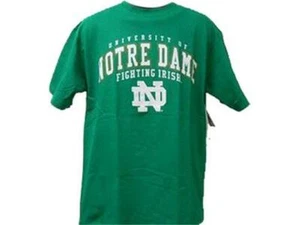 NEW Notre Dame Fighting Irish Mens Size L Large Green Shirt - Picture 1 of 8
