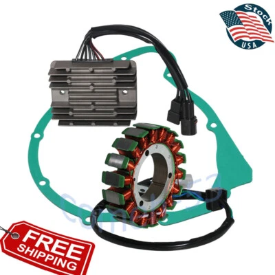 Stator+Rectifier+Gasket for Suzuki VL1500 Intruder C1500 Boulevard C90 2005-2009 Foto 1 de 4