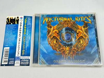 [CD] Nocturnal Rites Grand Illusion Japan Import Bonus Tracks+2 Foto 1 de 3
