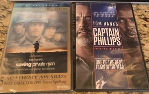 Saving Private Ryan (BRAND NEW) / CAPTAIN PHILLIPS (LIKE NEW) (2 DVD LOT) - Picture 1 of 1