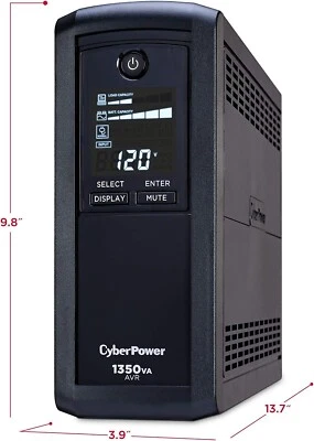 CyberPower CP1350AVRLCD Intelligent LCD UPS System, - Image 1 of 4