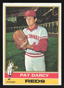 1976 Topps Pat Darcy #538 - Cincinnati Reds - Vintage VG