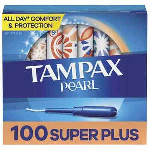 Tampax Pearl Super Plus, Auslaufschutz, 50 ct., 2 Stück - Bild 1 von 7