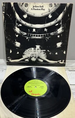 Jethro Tull A Passion Play LP Vinyl Record  CHR 1040 1973 Chrysalis Good - Image 1 of 4
