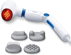 Massaggiatore a Raggi Infrarossi 4 Testine per Schiena Gambe e Collo 3 Modalità - Foto 1 di 7