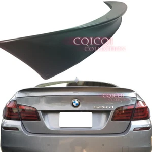 Unpainted BMW 2011~2016 F10 5-series Sedan A type trunk spoiler 520i 528i 535i◎ - Picture 1 of 3