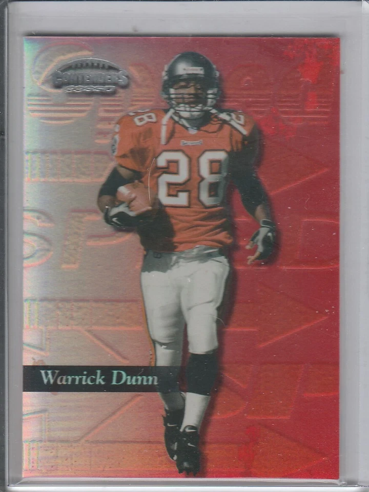 Warrick Dunn Buccaneers 1999 Contenders SSD Speed Red 34/100 - Image 1 of 1