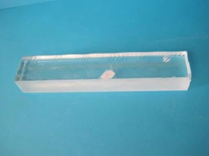 OHARA OPTICAL GLASS S-LAH66 NEW 6 LBS 4OZ BILLET BLOCK SCHOTT EQUIV N-LAF34 TAF1 - Picture 1 of 11