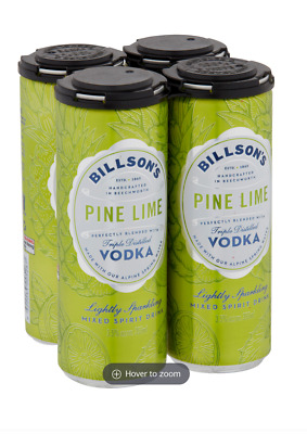 Billson's Vodka With Pine Lime (3.5% 355ml) • 16.76$