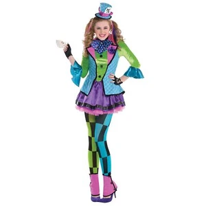 Child Sassy Mad Hatter Costume - 8-10 Years - Picture 1 of 1
