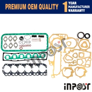 TD42 TD42-T Full overhaul gasket kit For Nissan engine Datsun JeepKD 4169CC part - Picture 1 of 4