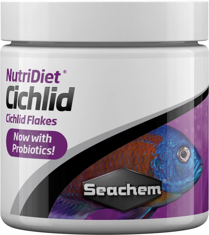 Seachem NutriDiet Cichlid Flake - Image 1 of 1