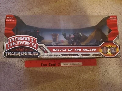 Transformers Revenge Of The Fallen ROTF Robot Heroes Battle Of The Fallen New - Image 1 of 2