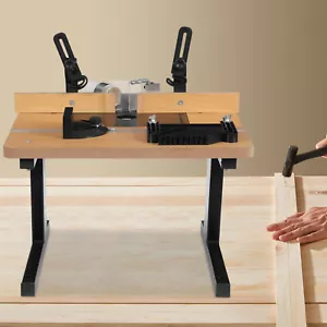 200kg/440.92lbs MDF Router Table Rectangle Tabletop Woodworking Router Table - Picture 1 of 24