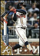 2020 Topps Ozzie Albies #480 Gold Stars