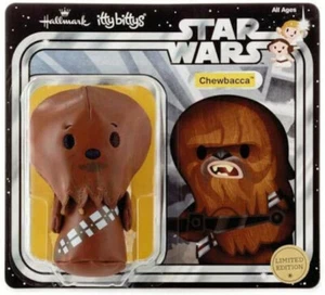 Hallmark ITTY BITTYS-Chewbacca- Star Wars- Limited Edition in Blister Pack - Picture 1 of 1