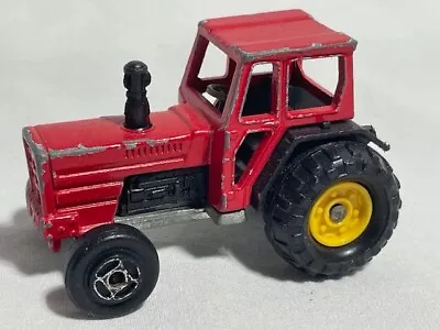 Majorette Red Farm Tractor, 1/64 - Image 1 of 3