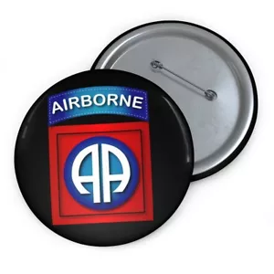 Botones Pin - 82ª División Aerotransportada - SSI wo Txt - Imagen 1 de 2