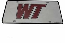 Rico Industries NCAA West Texas A&M Metal License Plate