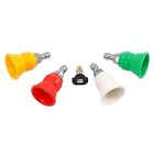 Heavy Duty Cleaning Companion 4pcs High Pressure Power Washer Nozzle Tips Set
