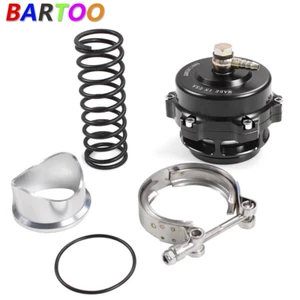 50mm Billet Blow Off Valve BOV Version W/Weld On Flange 35 PSI Black - Picture 1 of 12