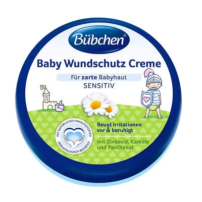 150ml Bübchen Baby Wundschutz Creme mit Sonnenblumenöl und Kamille
