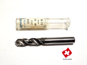 Swiss sphinx  TWIST DRILL SOLID CARBIDE TiALN Ø 10.5mm 0.413 inc 13/32 INC N328 - Picture 1 of 13