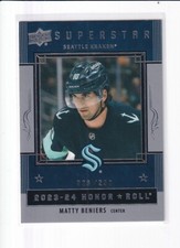 2023-24 MATTY BENIERS UPPER DECK SERIES 1 HONOR ROLL SUPERSTAR #HR-2 226/250