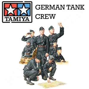 Tamiya 1/35 German Tank Crew Set Model Kit Fast Shipping 35354 - Picture 1 of 5