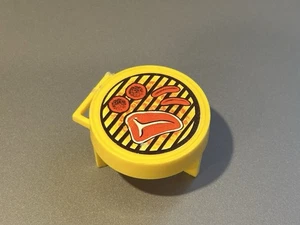 Fisher Price Little People Vintage Yellow Barbeque Grill  - Picture 1 of 3