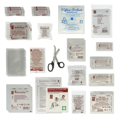 FIRST AID ONLY Nachfüllset DIN 13157 für Verbandskasten oder Verbandskoffer, Erste Hilfe Set