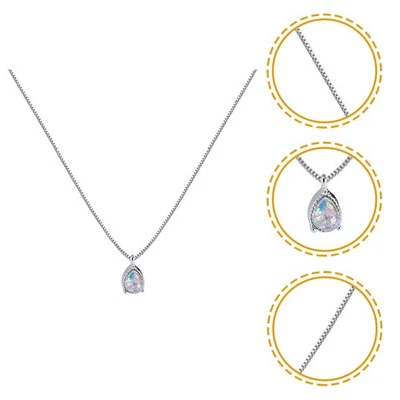  Pendant Fashion Gift Jewelry Collana Choker Girocollo Gioielli Semplici - Immagine 1 di 4