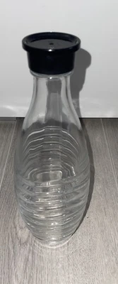 SodaStream Glaskaraffe Transparent Schwarz, 0,615L 18 MULTI USE Glass Decanter - Bild 1 von 4