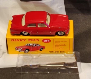 Dinky Toys 184 Volvo 122S Red Atlas Editions New in Box - Picture 1 of 8
