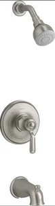 Kohler Sterling Ludington Tub and Shower Trim Package 1.75 GPM Brushed Nickel - Picture 1 of 4