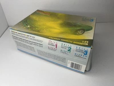 Monogram 1:24 Scale Plastic Model Kit Callaway Corvette Speedster Skill 3 - Used - Image 1 of 4