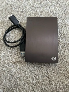 Seagate Backup Plus Portable 5TB External Hard Drive HDD USB 3.0 - Bronze/Brown - Picture 1 of 3