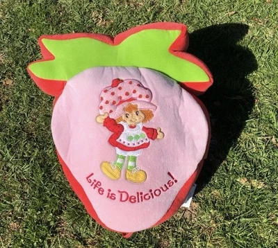 Strawberry Shortcake 2003 Vinatge Backpack/Sleeping Bag Set RARE Collectible - Image 1 of 4